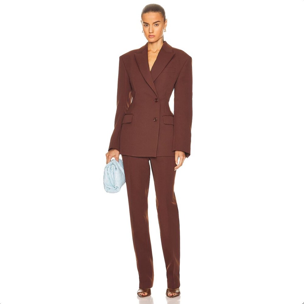 Acne Studios Suiting Pant in Cognac Brown size 32